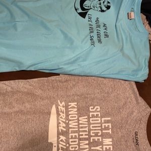 2 “serial killer” shirts